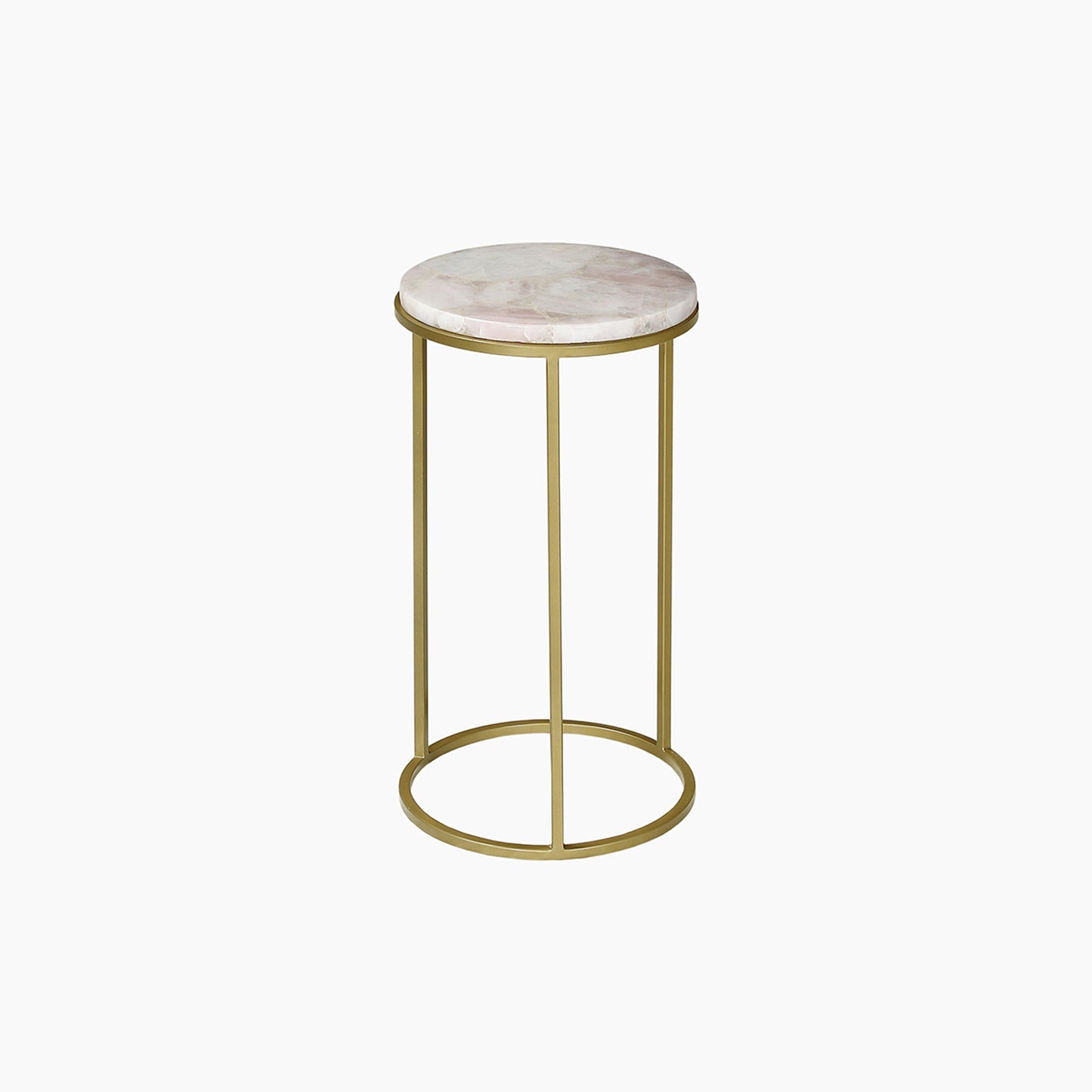 Oakland Quartz Top Side Table