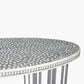 Equilibrium Bone Inlay Round Coffee Table