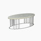 Equilibrium Bone Inlay Round Coffee Table