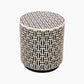 Indus Bone Inlay Round Side Table