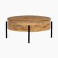 Adler Wooden Round Coffee Table