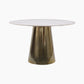 Astra Marble Round Side Table