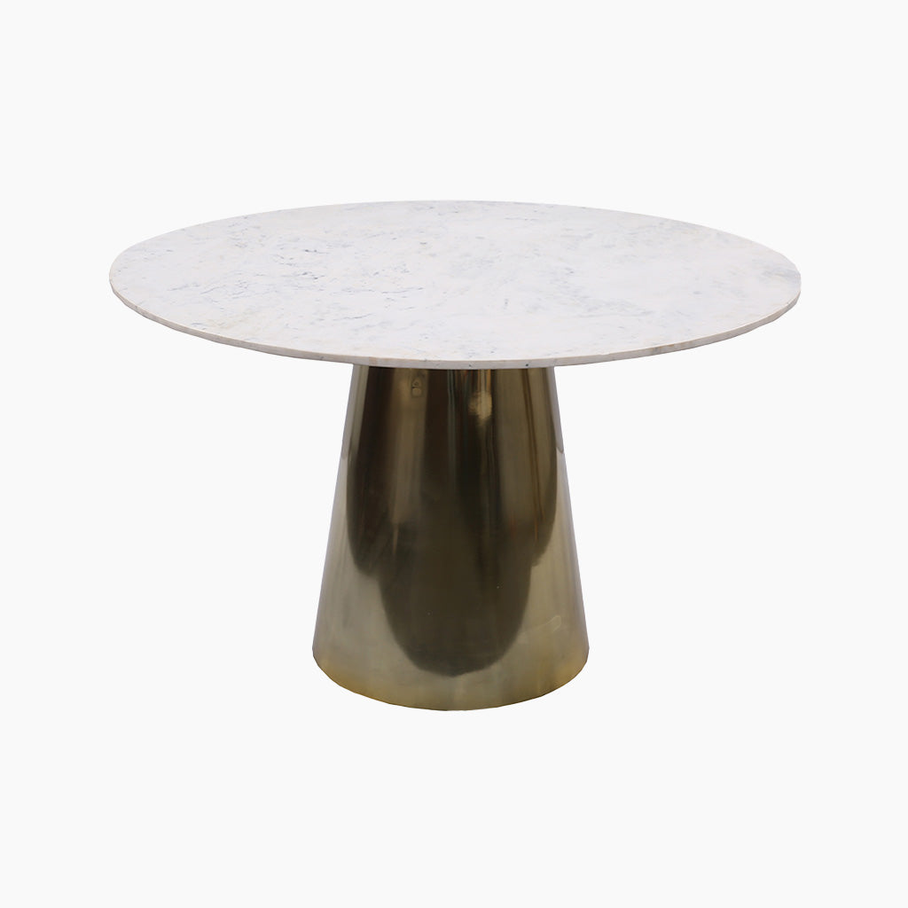 Astra Marble Round Side Table