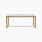 Luminous Stone Rectangle Coffee Table
