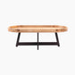 Bishop Modern Oval Coffee Table