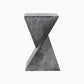 Streling Z-Shaped Wooden Side Table