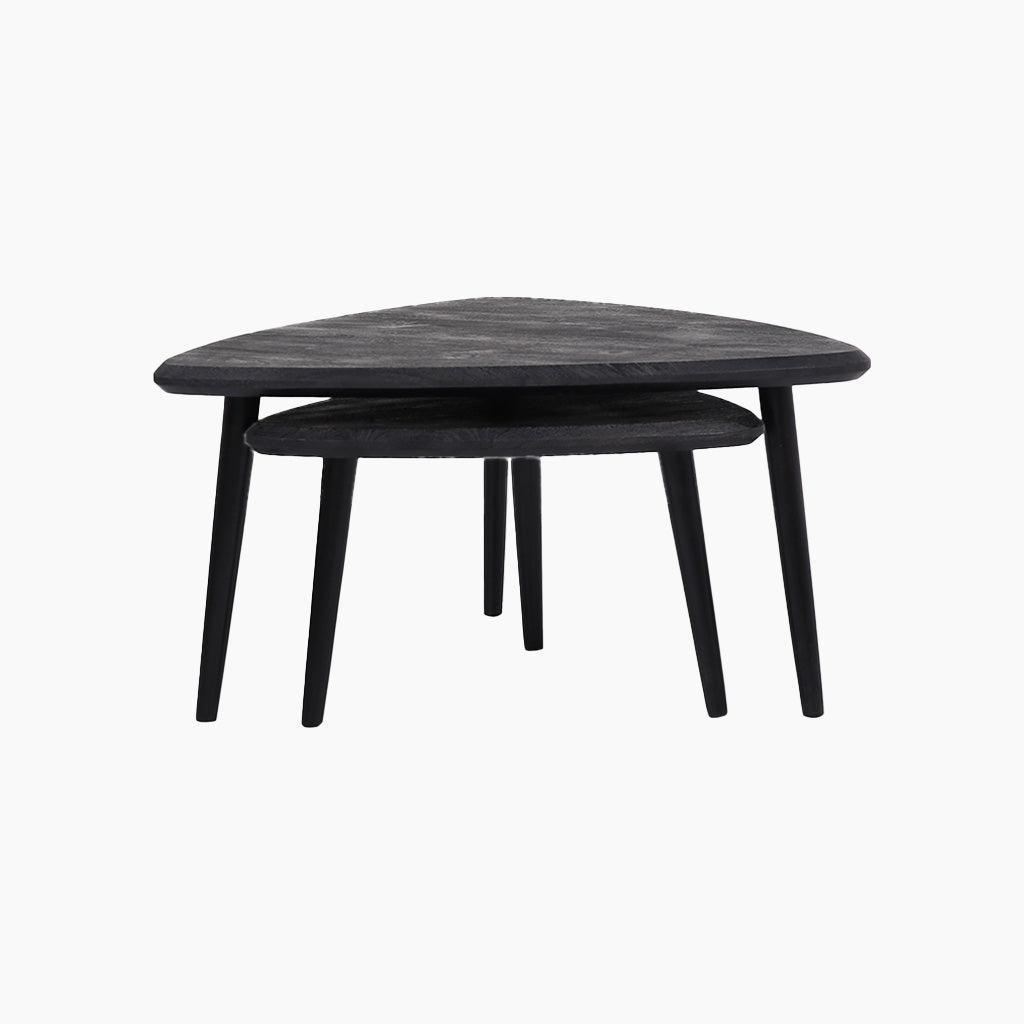 Duet Wooden 2x Tringle Coffee Table