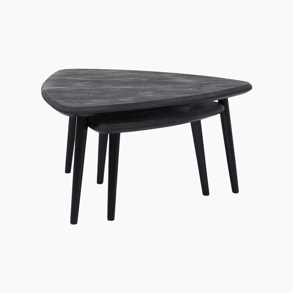 Duet Wooden 2x Tringle Coffee Table