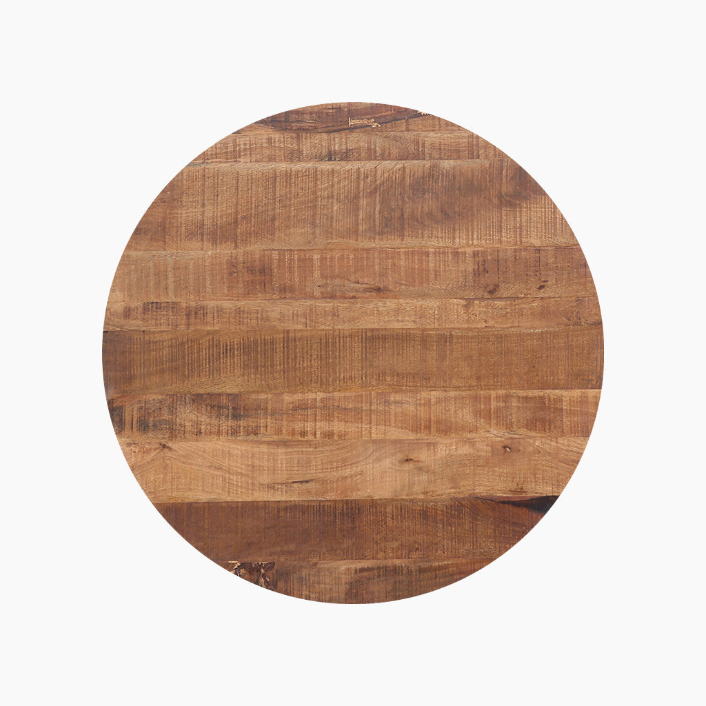 Ennis Wooden Round Coffee Table