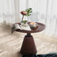 Pyrus Wooden Round Side Table