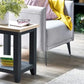 Lassen Oak & Grey Side Table
