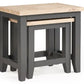 Siabod Chevron Design Nesting Side Tables