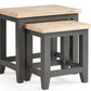 Siabod Chevron Design Nesting Side Tables