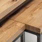 Mikeno Oak Nesting Coffee Tables