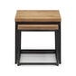 Clee Oak Nesting Side Tables