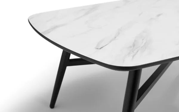 Lengai Rectangular Marble Coffee Table