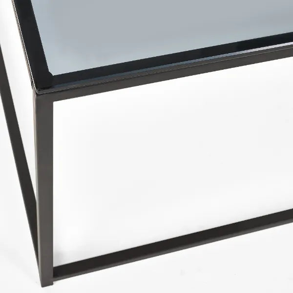 Parnis Smoked Glass Coffee Table