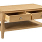 Elgon Oak Coffee Table With Storage