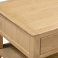 Elgon Oak Coffee Table With Storage