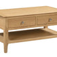 Elgon Oak Coffee Table With Storage