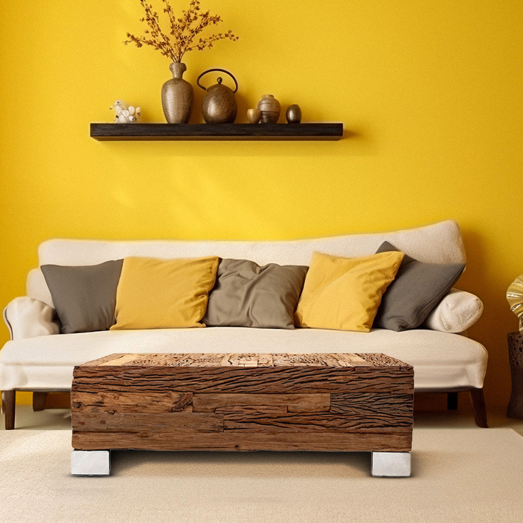 Nomad Wooden Square Coffee Table