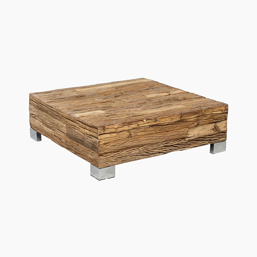Nomad Wooden Square Coffee Table
