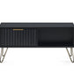 Helicon Black & Golden Coffee Table