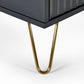 Helicon Black & Golden Coffee Table