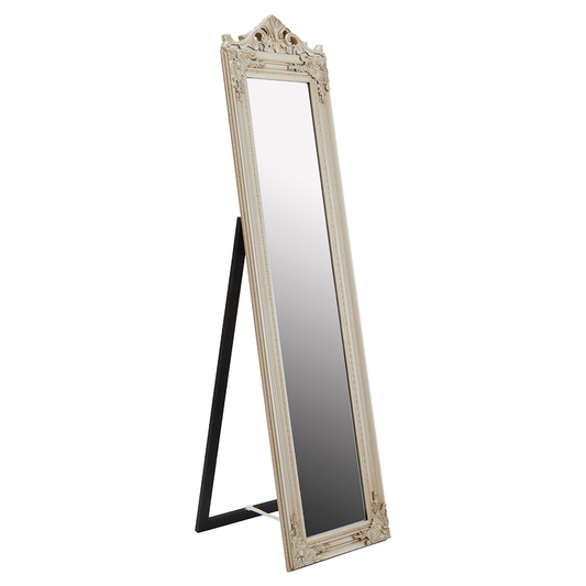 Majesty Champagne Floor Mirror