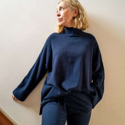 Chalk Lyndsey Jumper Navy