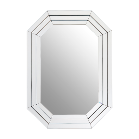 Odyssey Octagonal Silver Mirror