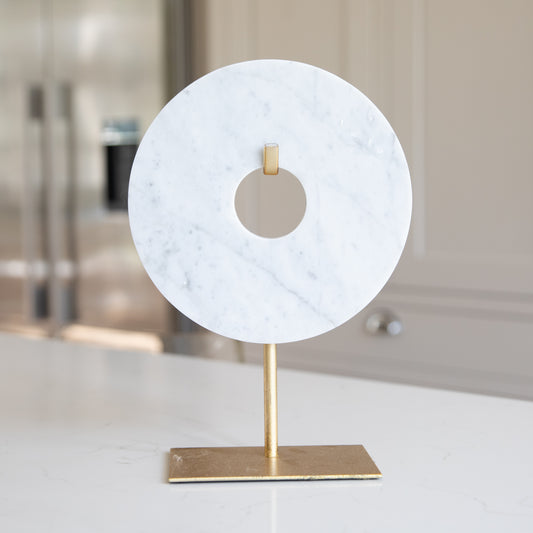 Gold & Marble Ornament
