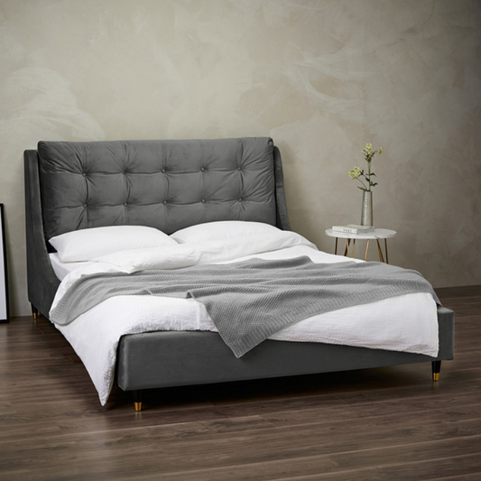 Sloanie Grey King Size Bed