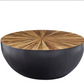Metanoia Wooden Round Coffee Table