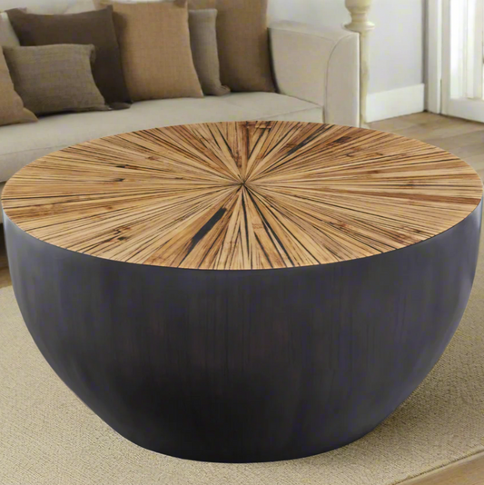 Meraki Wooden Round Coffee Table