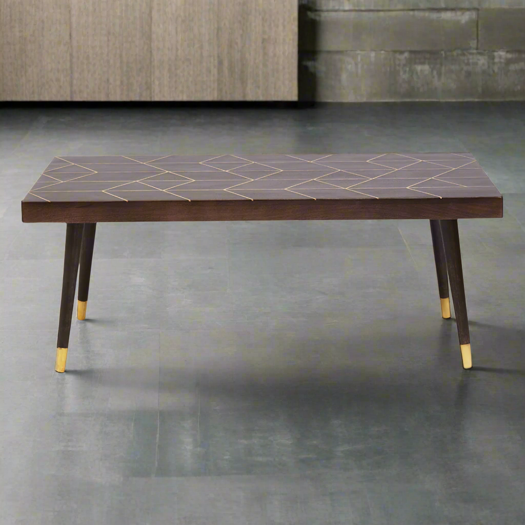 Explorer Wooden Rectangle Coffee Table