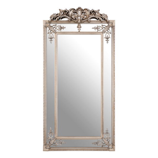 Grandiose Rectangular Champagne Mirror