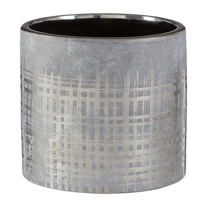 Silver Effect Planter