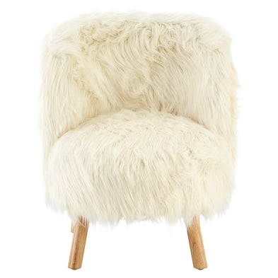 Faux Fur Chair