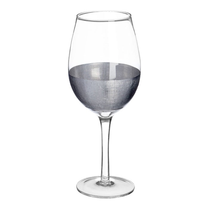 Metallic Wine Glasses Set of 4