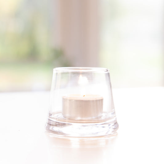 Glass Tea Light Holder