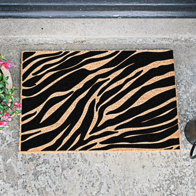 Zebra Print Doormat 60x40cm