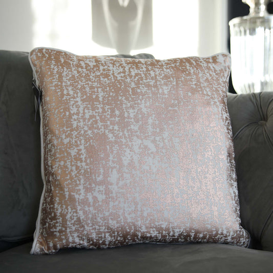Shimmer Rosegold Cushion 45x45cm