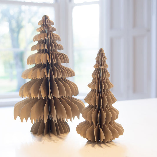 BUNDLE 2 Paper Tree Decorations