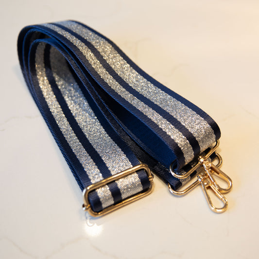 Navy & Silver Strap