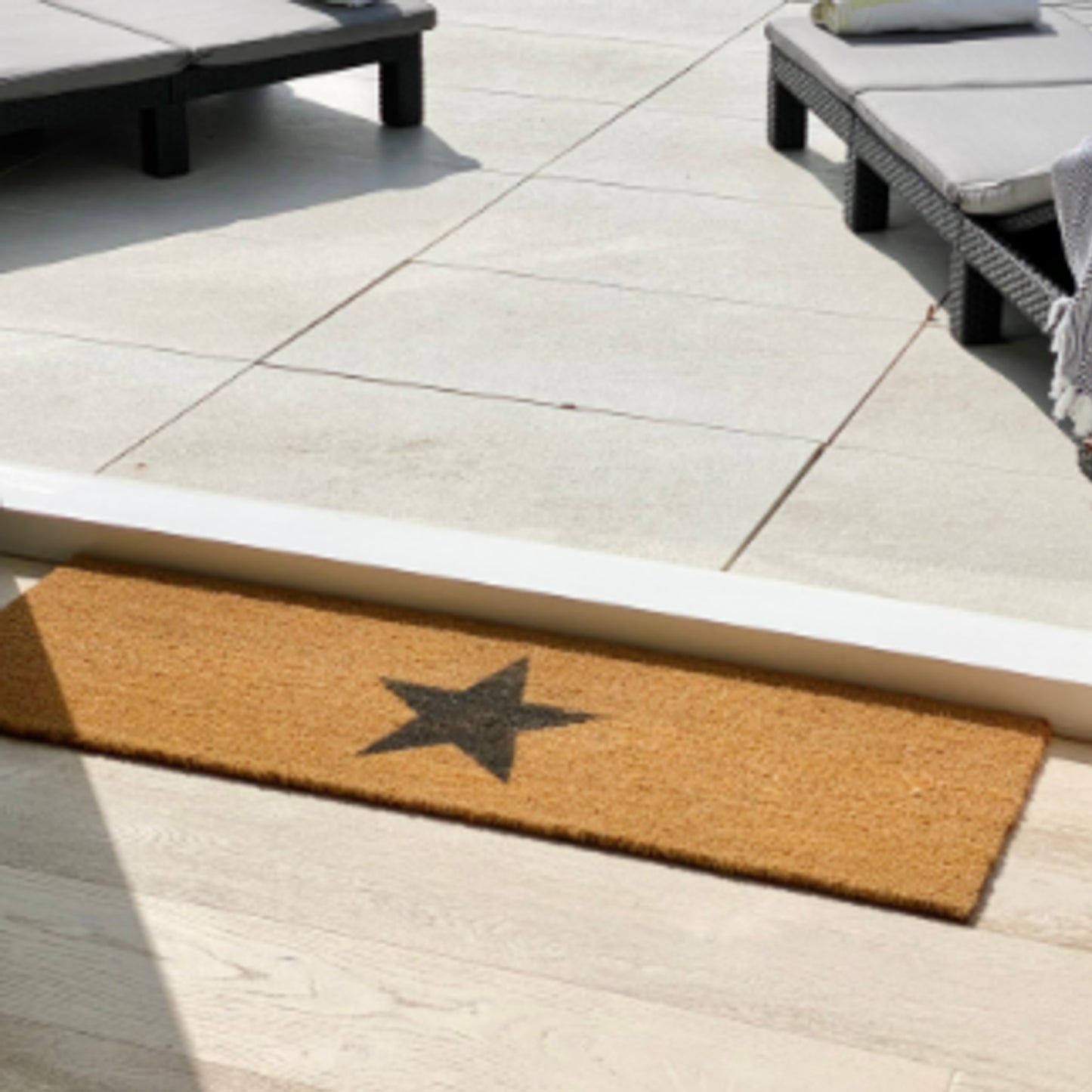 Star Patio Doormat