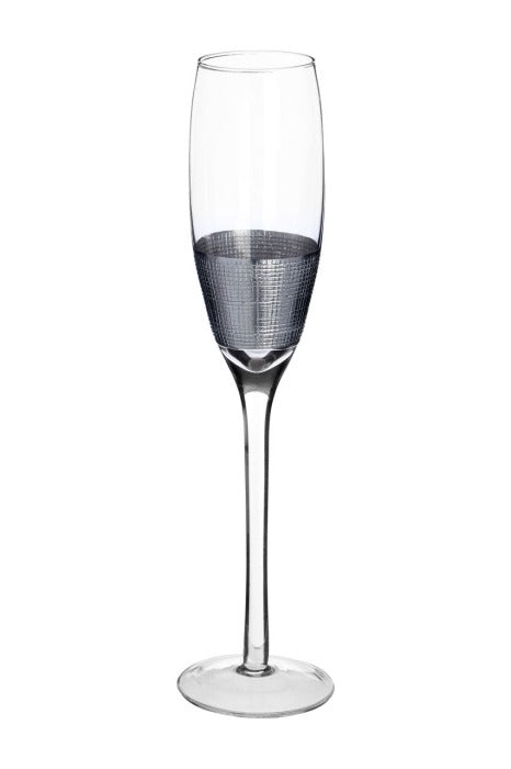Metallic Champagne Glasses Set of 4