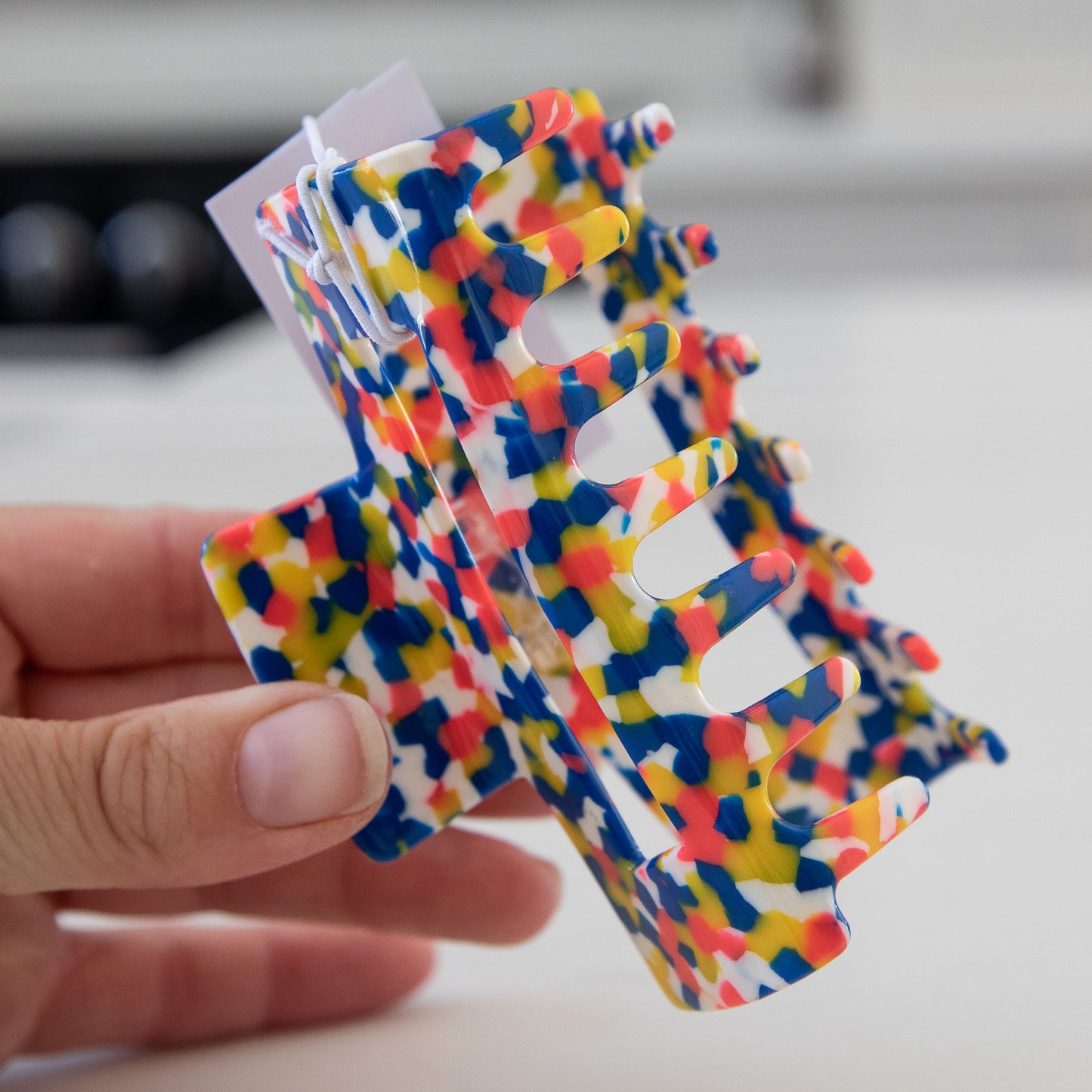 Bright Multicolour Hair Clip