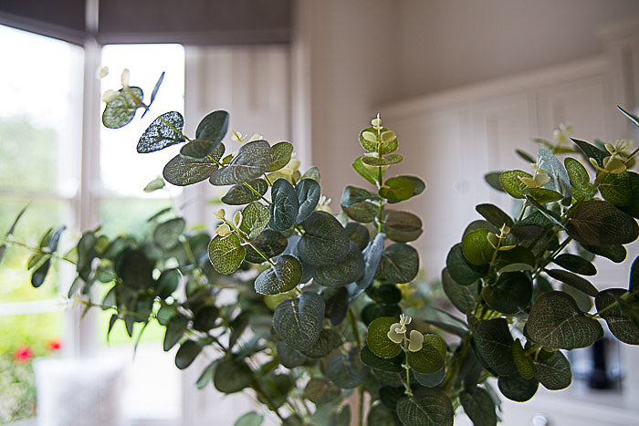 3 Faux Eucalyptus Stems