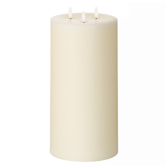 3 wick LED candle 30cm